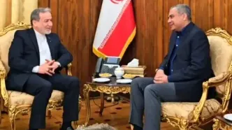 دیدار وزیر کشور پاکستان با عراقچی