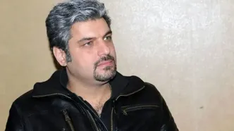 قابی از سام درخشانی و بازیگر زن روسی در یک مراسم/ ویدئو
