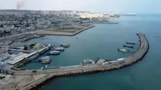نخستین تصاویر از اسکله بهمن قشم