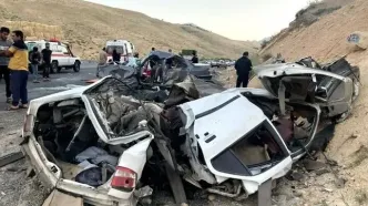 تصادف مرگبار در جاده اهر-تبریز؛ سه نفر جان باختند