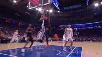 5 لحظه دیدنی از مسابقات دیشب لیگ NBA