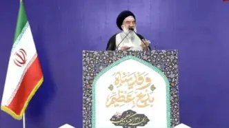 آیت‌الله خاتمی: دشمن دیوانه، آرزوی ذلت ایران را به گور خواهد برد