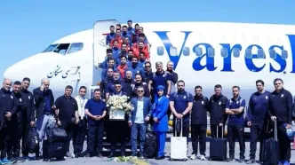کاروان تیم ملی فوتبال ایران راهی ترکیه شد