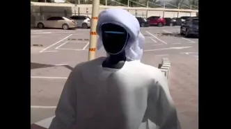 حضور خبرساز یک ربات در نماز عید قربان