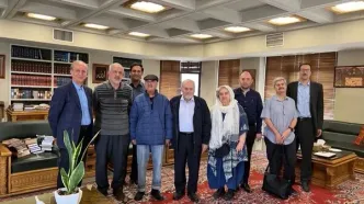 حضور «محمدرضا شفیعی کدکنی» در مرکز دائرةالمعارف بزرگ اسلامی