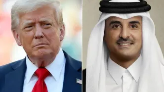تماس تلفنی امیر قطر و ترامپ با محور کاهش تنش‌های منطقه‌ای