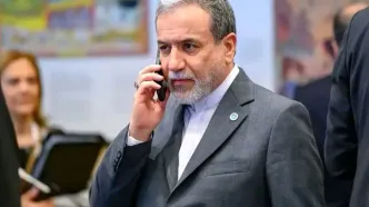 تصویری از دیدار عراقچی با وزیر خارجه چین در پکن