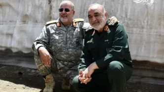 ۳ سردار سپاه که در حملات آمریکا و اسرائیل به شهادت رسیدند در یک قاب + عکس