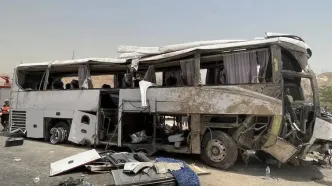 واژگونی اتوبوس کارکنان مجتمع گاز پارس جنوبی