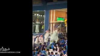 ویدیو| کتک کاری با چوب در بازی النصر و الهلال