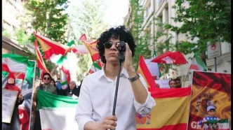 ویدئویی از یک کنسرت اسپانیایی در تهران در قدردانی از همبستگی اسپانیا با مردم ایران