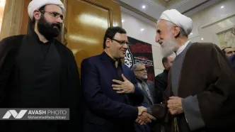 مراسم گرامیداشت شهید علی لاریجانی و فرزندش شهید مرتضی لاریجانی