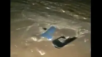 کشف لاشه پهپاد منهدم‌شده در قشم