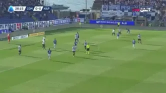 ویدیو: خلاصه بازی کومو 0 - ناپولی 0