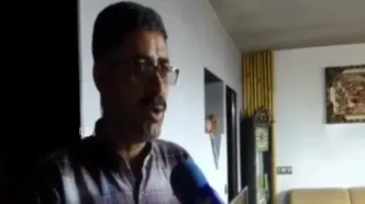 فیلم ایثار همسایه سنندجی در دل آتش / جوان جان دختر 15ساله را از مرگ حتمی نجات داد