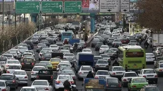 ترافیک صبحگاهی در بزرگراه‌های تهران
