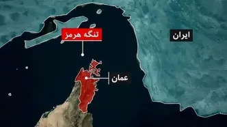 تصویر روز رویترز از کشتی های پهلو گرفته در نزدیکی تنگه هرمز، سمت ساحل عمان