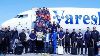 کاروان تیم ملی فوتبال ایران راهی ترکیه شد
