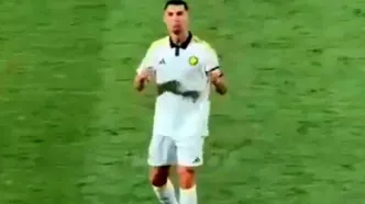 واکنش عجیب رونالدو به فریاد نام مسی!