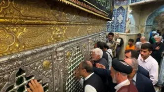 سفیر پاکستان در ایران حرم حضرت معصومه(س) را زیارت کرد