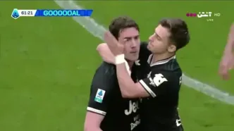 ویدیو: گل اول یوونتوس به هلاس ورونا توسط ولاهوویچ