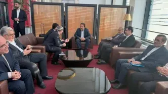 وزیر صنعت، معدن و تجارت ایران وارد آستانه قزاقستان شد