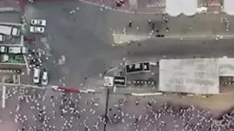 تایم‌لپس دیدنی از حرکت میلیونی زائران در مکه