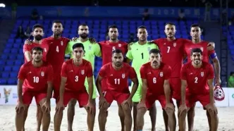 رتبه ششم جهان برای تیم ملی فوتبال ساحلی ایران