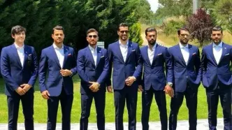 عکس‌هایی تماشایی از فوتبالیست‌های کشور برای حضور در جام‌جهانی؛ از استایل تمام سرمه‌ای تا رنگ موی بیرو!