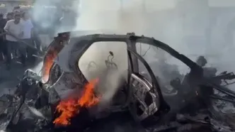 حمله ارتش اسرائیل به افراد حاضر در محل انفجار
