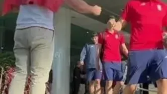 ویدئو: جکسون هینکل در اردوی تیم ملی فوتبال