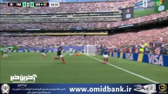ببینید؛ گل اول فرانسه به سنگال توسط امباپه در دقیقه ۶۶ | جام جهانی ۲۰۲۶