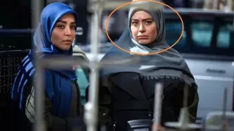 چهره متفاوت سانیا سالاری با آرایشی غلیظ توجه‌ها را جلب کرد!