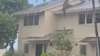 موجی سهمگین به ساختمان ساحلی در هاوایی کوبید