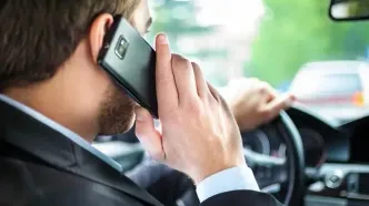 استفاده از تلفن همراه هنگام رانندگی چند نمره منفی دارد؟