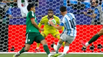 لیونل مسی زیباترین گل جام جهانی را زد