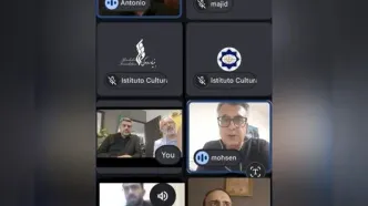 نشست برخط بنیاد رودکی و رایزنی فرهنگی ایران در ایتالیا برگزار شد