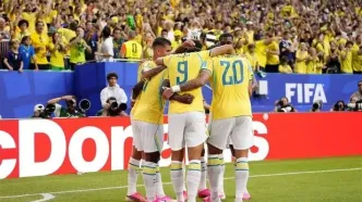 اسکاتلند 0 - 3 برزیل ؛ جشن صعود سلسائو در شب بازگشت نیمار و دبل وینیسیوس