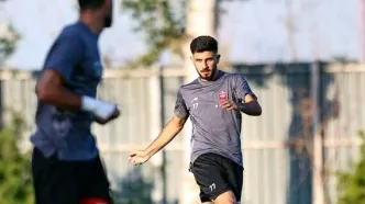 حضور فعال محمد خدابنده‌لو در تمرینات پرسپولیس ادامه دارد