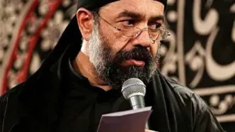 بخشی از شعرخوانی محمود کریمی که اشاره به رهبر جدید دارد
