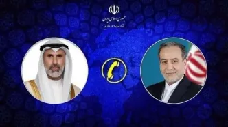 تماس تلفنی وزرای امور خارجه ایران و کویت