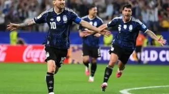 خوشحالی همسر مسی از گلزنی ستاره آرژانتینی مقابل اردن