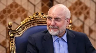 دیدار و رایزنی نخست وزیر قطر با قالیباف رئیس هیئت مذاکره کننده ایران