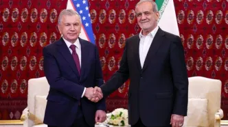 رئیس‌جمهور ازبکستان خطاب به پزشکیان: یادداشت تفاهم امضا شده گامی مهم موجب کاهش تشنج در منطقه، ایجاد زیر بنای پیشرفت و گسترش همکاری‌های اقتصادی و بازرگانی خواهد شد