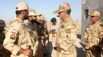 سردار جاویدان: هوشیاری مرزبانان سد محکمی در برابر توطئه دشمنان است