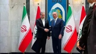 تصاویری از دیدار عراقچی با فواد حسین در بغداد