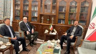 دیدار غریب‌آبادی با سفیران چین و روسیه در تهران