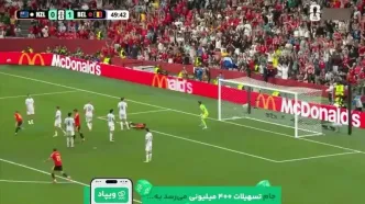 ویدیو گل بلژیک| دبل تروسارد؛ بلژیک یک قدم به صعود نزدیک‌تر شد