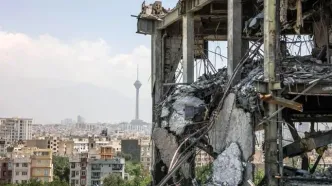 اولین تصاویر از پژوهشگاه فضایی ایران پس از حمله
