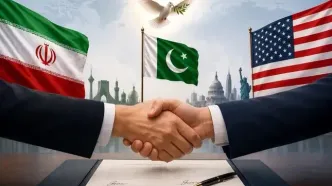 طنین خبر صلح بر صفحه تلویزیون؛ زیرنویس‌های تاریخی شبکه خبر در شب توافق ایران و آمریکا + تصاویر